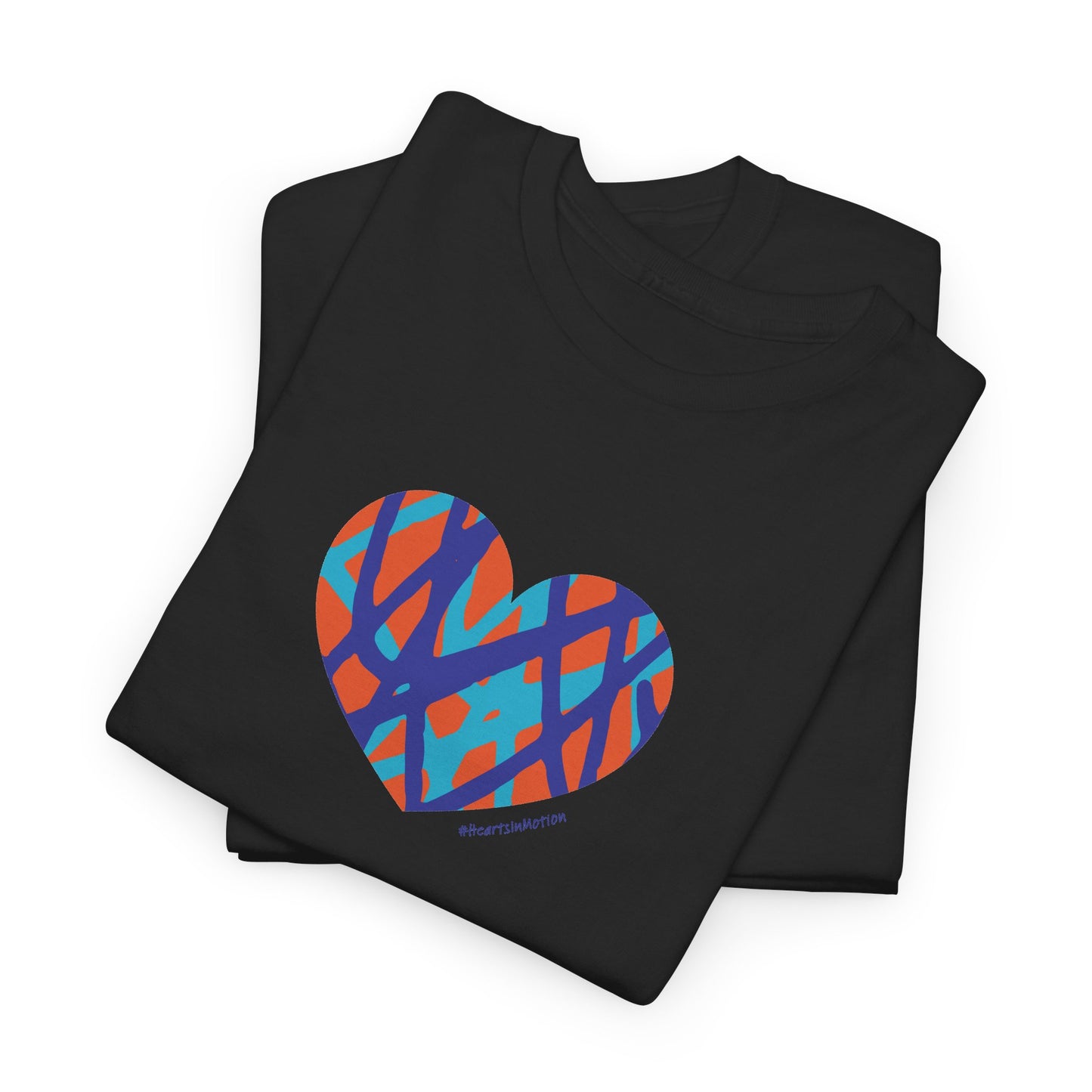 Bold Heart - Unisex Heavy Cotton Tee - #HeartsInMotion