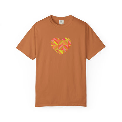 Heart Pattern Unisex Garment-Dyed T-Shirt | #HeartsInMotion