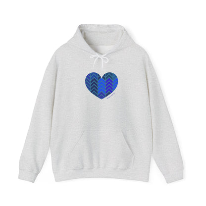 Cozy Heart Patterned Hoodie for Comfort and Style - #HeartsInMotion
