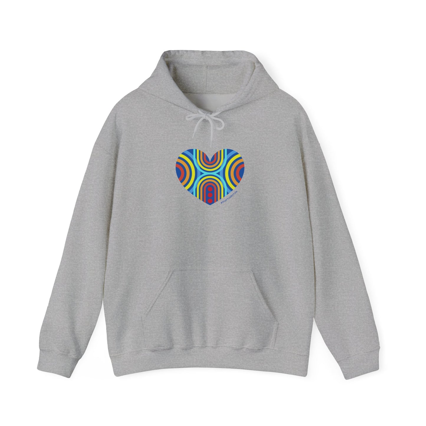 Unisex Heavy Blend™ Hooded Sweatshirt - #HeartsInMotion
