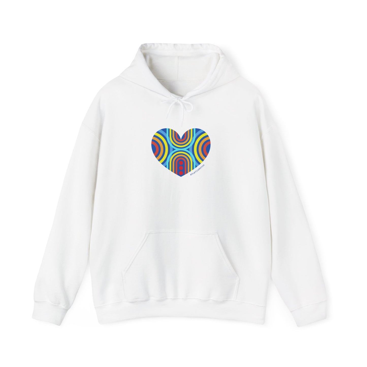 Unisex Heavy Blend™ Hooded Sweatshirt - #HeartsInMotion