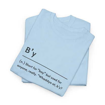 Unisex Heavy Cotton Tee - B'y Tee, Casual Wear, Gift for Him/Her, Street Style