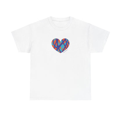 Bold Heart - Unisex Heavy Cotton Tee - #HeartsInMotion