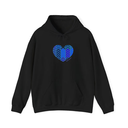 Cozy Heart Patterned Hoodie for Comfort and Style - #HeartsInMotion