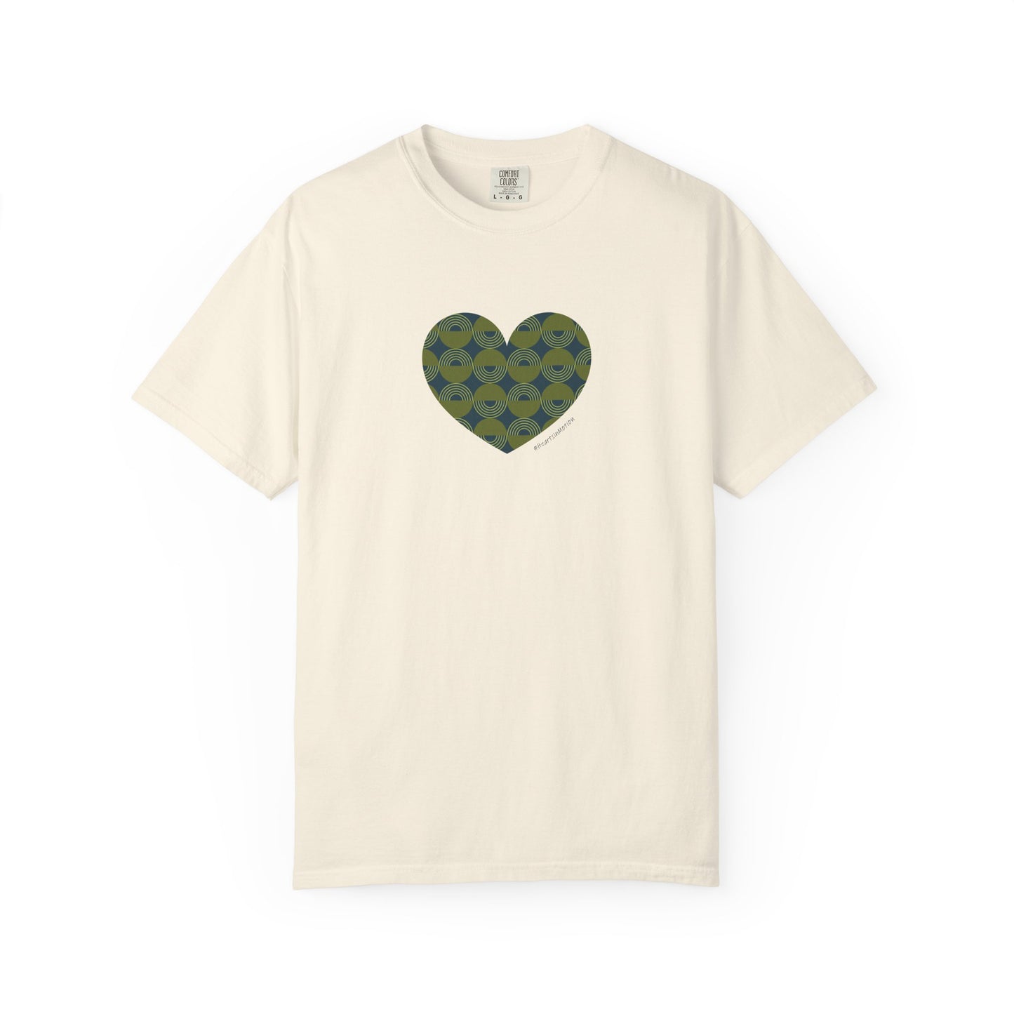 Eco-Friendly Heart Pattern Unisex T-Shirt - #HeartsInMotion