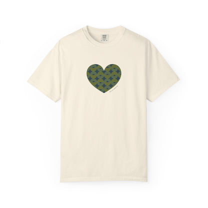 Eco-Friendly Heart Pattern Unisex T-Shirt - #HeartsInMotion
