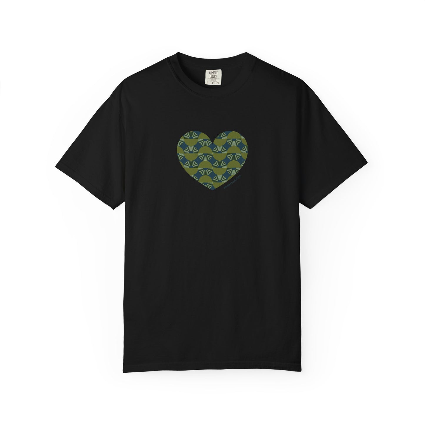 Eco-Friendly Heart Pattern Unisex T-Shirt - #HeartsInMotion