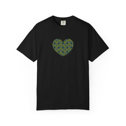 Eco-Friendly Heart Pattern Unisex T-Shirt - #HeartsInMotion