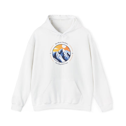 Mountain Sunset Hooded Sweatshirt | Outdoor Adventure Apparel | Nature Lovers