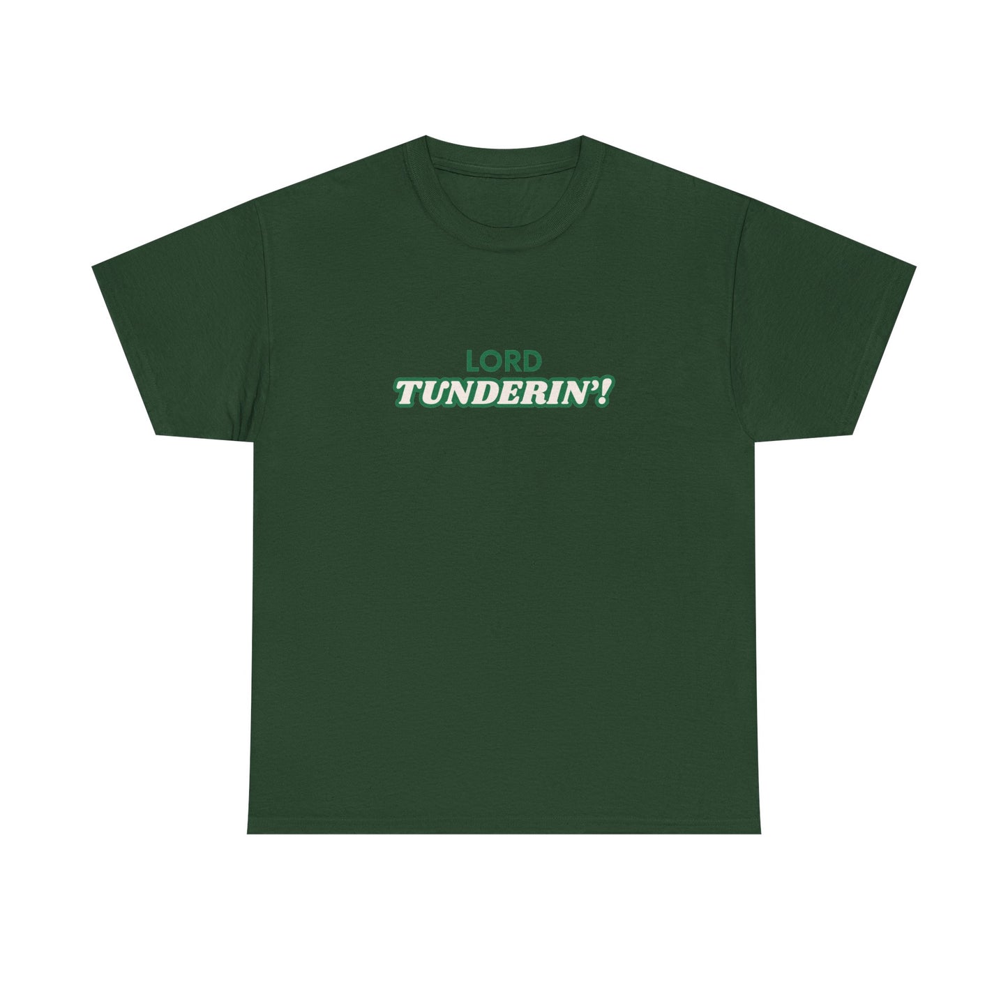 Lord Tunderin' Unisex Heavy Cotton Tee, Funny Graphic Tee, Casual Shirt