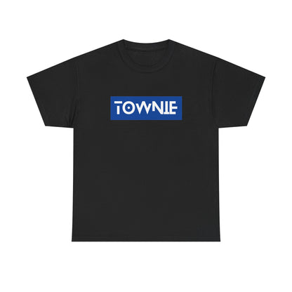 Unisex Heavy Cotton Tee with 'TOWNIE' Print - Casual Style for Everyday Wear
