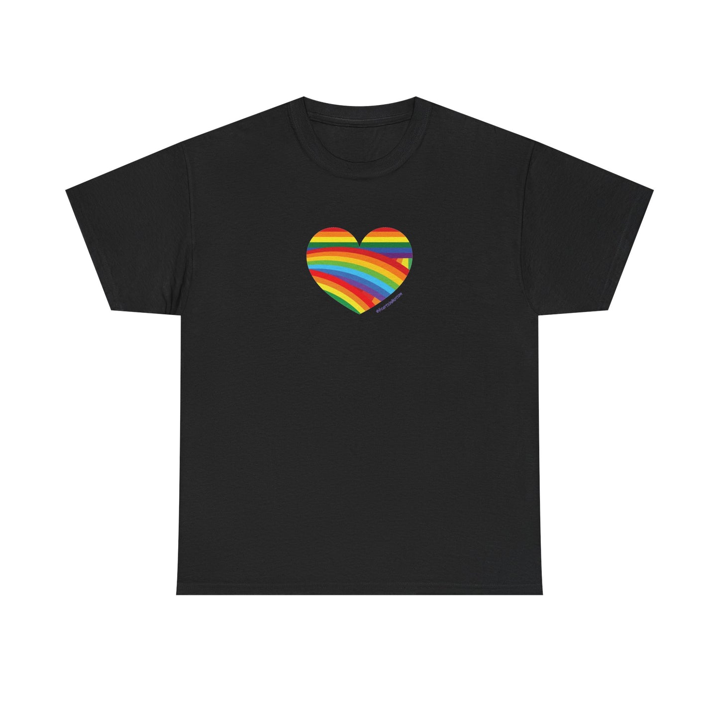 Rainbow Heart Unisex - Celebrate Love and Diversity - #HeartsInMotion