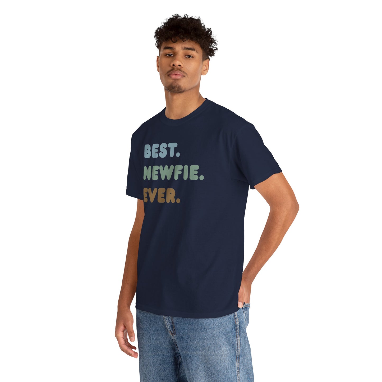 Best Newfie Ever Unisex Heavy Cotton Tee, Gift for Newfoundlander