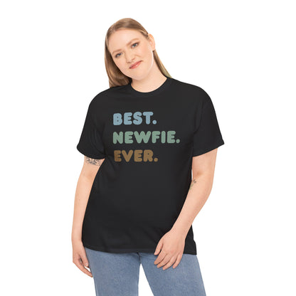 Best Newfie Ever Unisex Heavy Cotton Tee, Gift for Newfoundlander