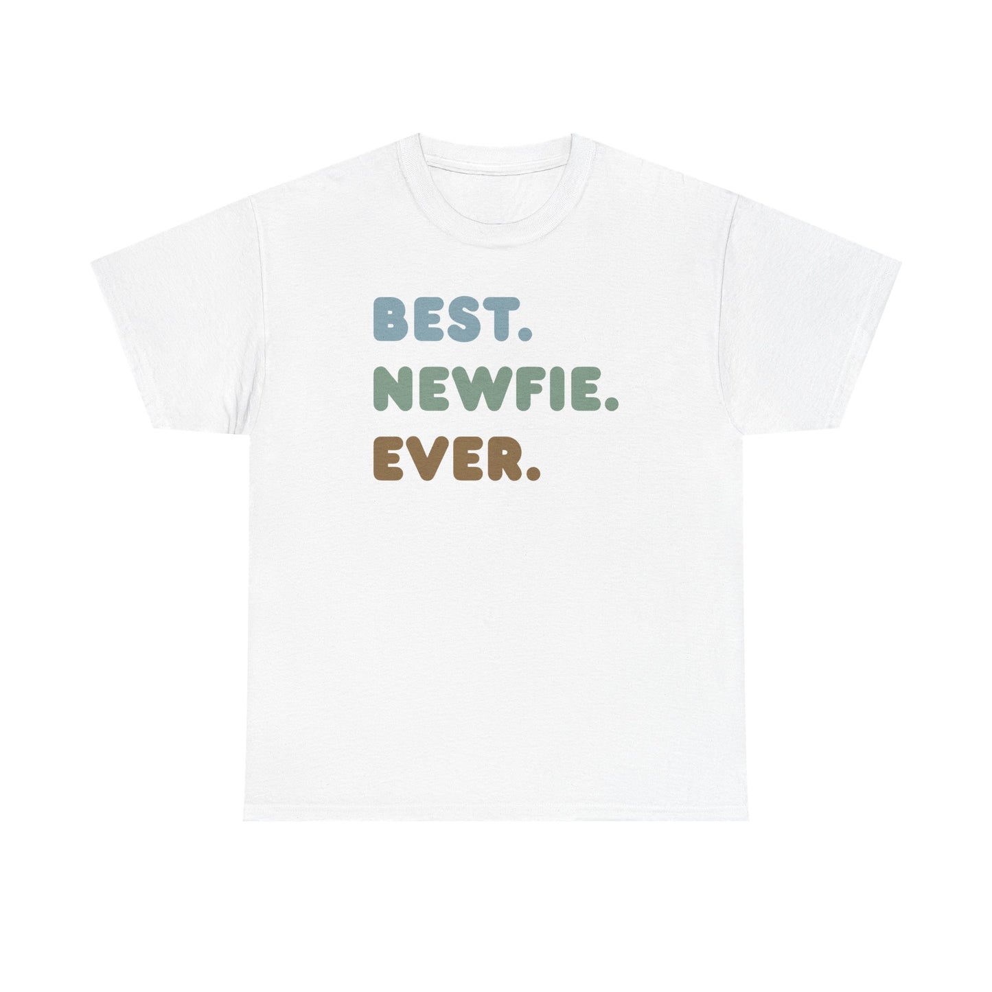 Best Newfie Ever Unisex Heavy Cotton Tee, Gift for Newfoundlander