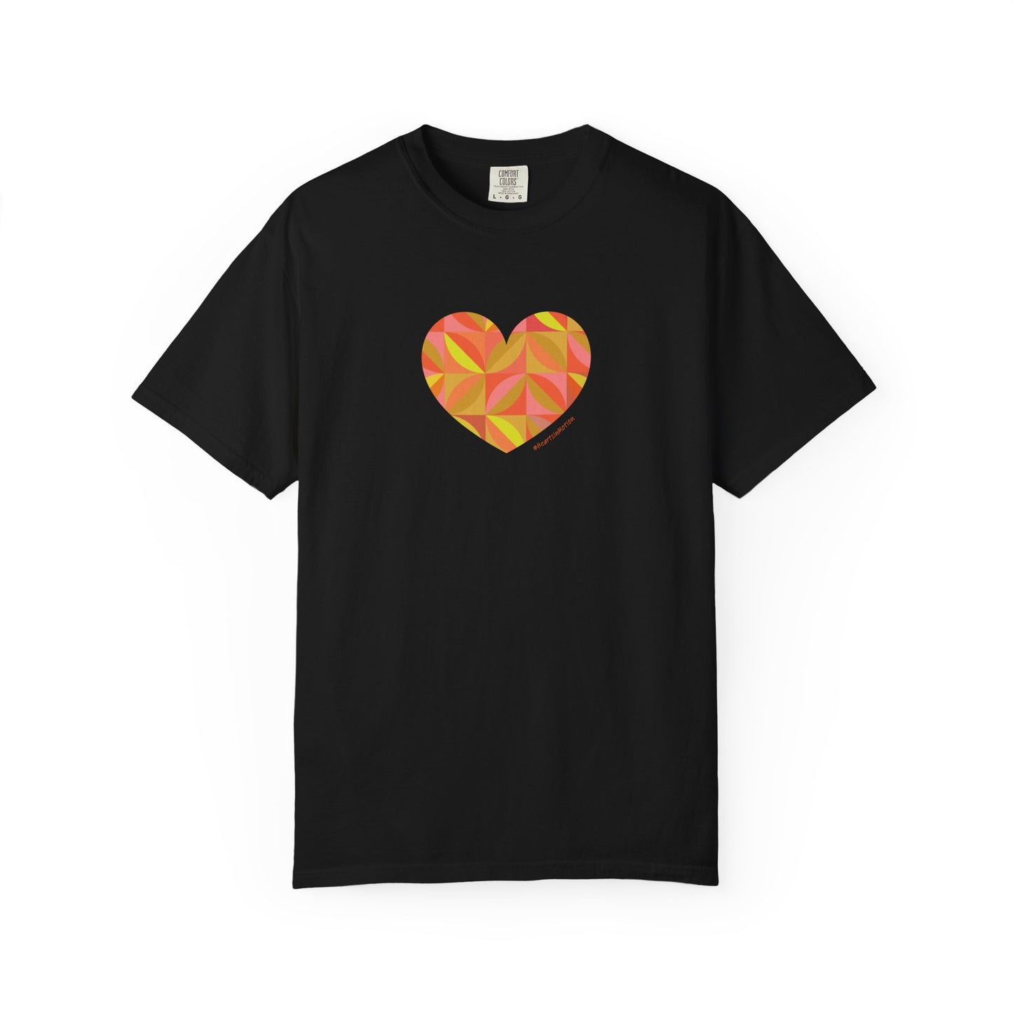 Heart Pattern Unisex Garment-Dyed T-Shirt | #HeartsInMotion