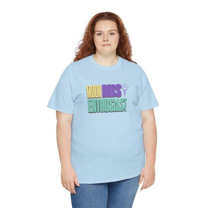 Moon Mist Enthusiast Unisex Heavy Cotton Tee, Graphic Shirt, Ice Cream Lovers