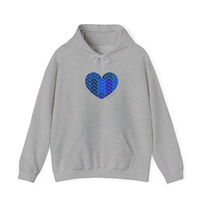 Cozy Heart Patterned Hoodie for Comfort and Style - #HeartsInMotion