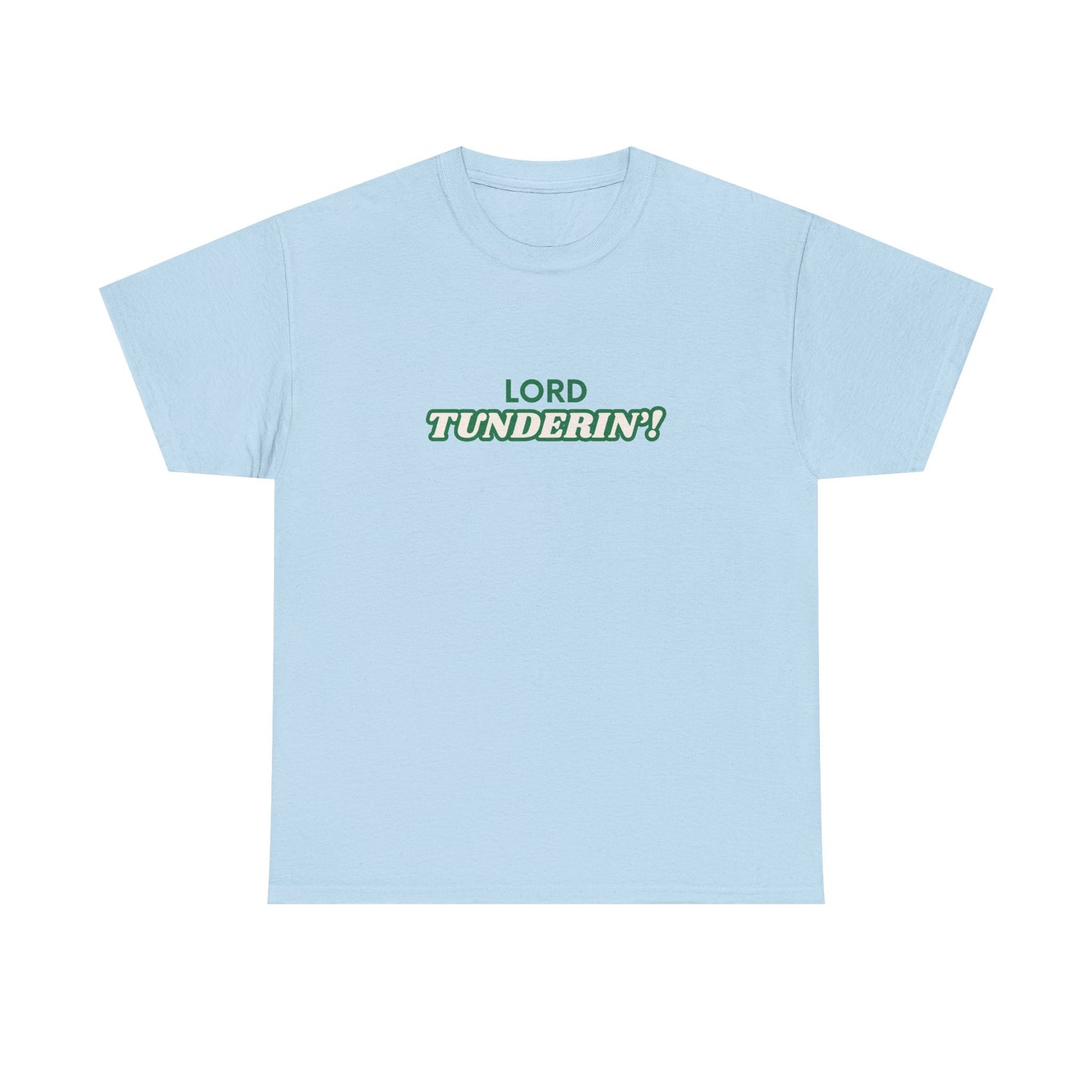 Lord Tunderin' Unisex Heavy Cotton Tee, Funny Graphic Tee, Casual Shirt