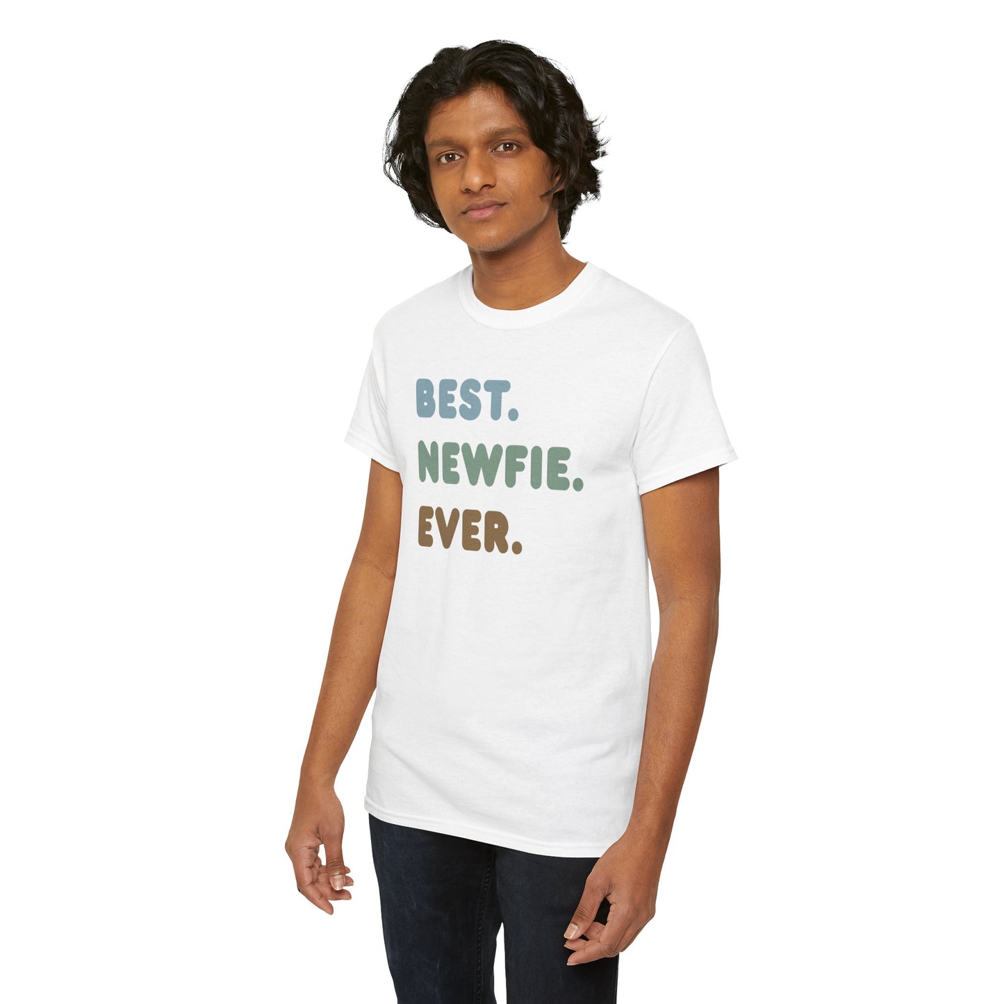 Best Newfie Ever Unisex Heavy Cotton Tee, Gift for Newfoundlander