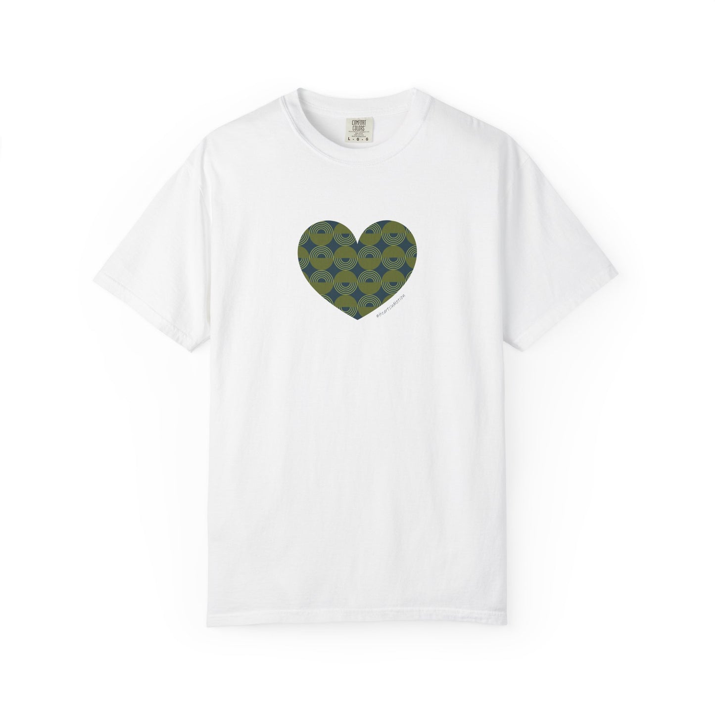 Eco-Friendly Heart Pattern Unisex T-Shirt - #HeartsInMotion