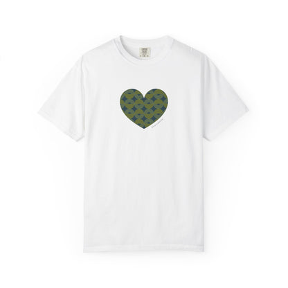 Eco-Friendly Heart Pattern Unisex T-Shirt - #HeartsInMotion