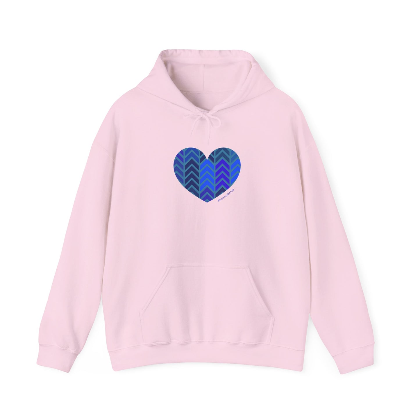 Cozy Heart Patterned Hoodie for Comfort and Style - #HeartsInMotion