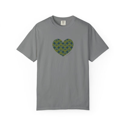 Eco-Friendly Heart Pattern Unisex T-Shirt - #HeartsInMotion