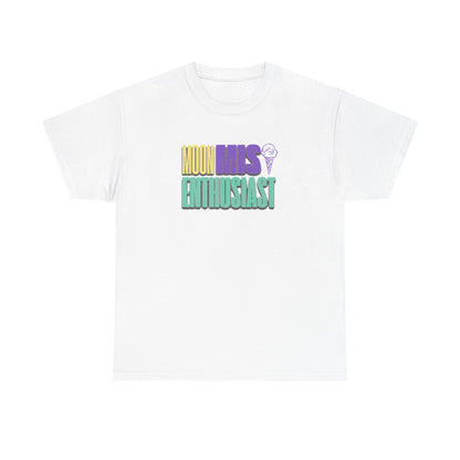 Moon Mist Enthusiast Unisex Heavy Cotton Tee, Graphic Shirt, Ice Cream Lovers