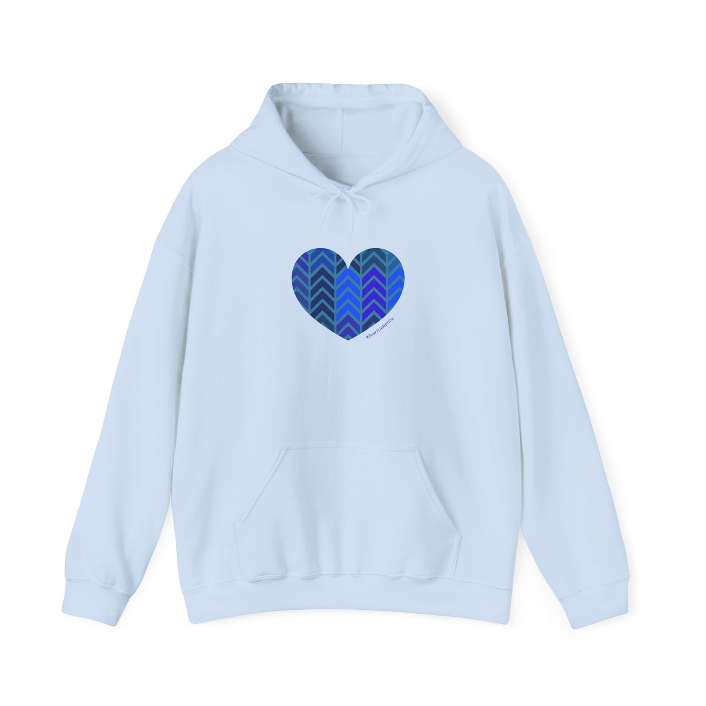 Cozy Heart Patterned Hoodie for Comfort and Style - #HeartsInMotion