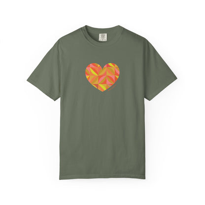Heart Pattern Unisex Garment-Dyed T-Shirt | #HeartsInMotion