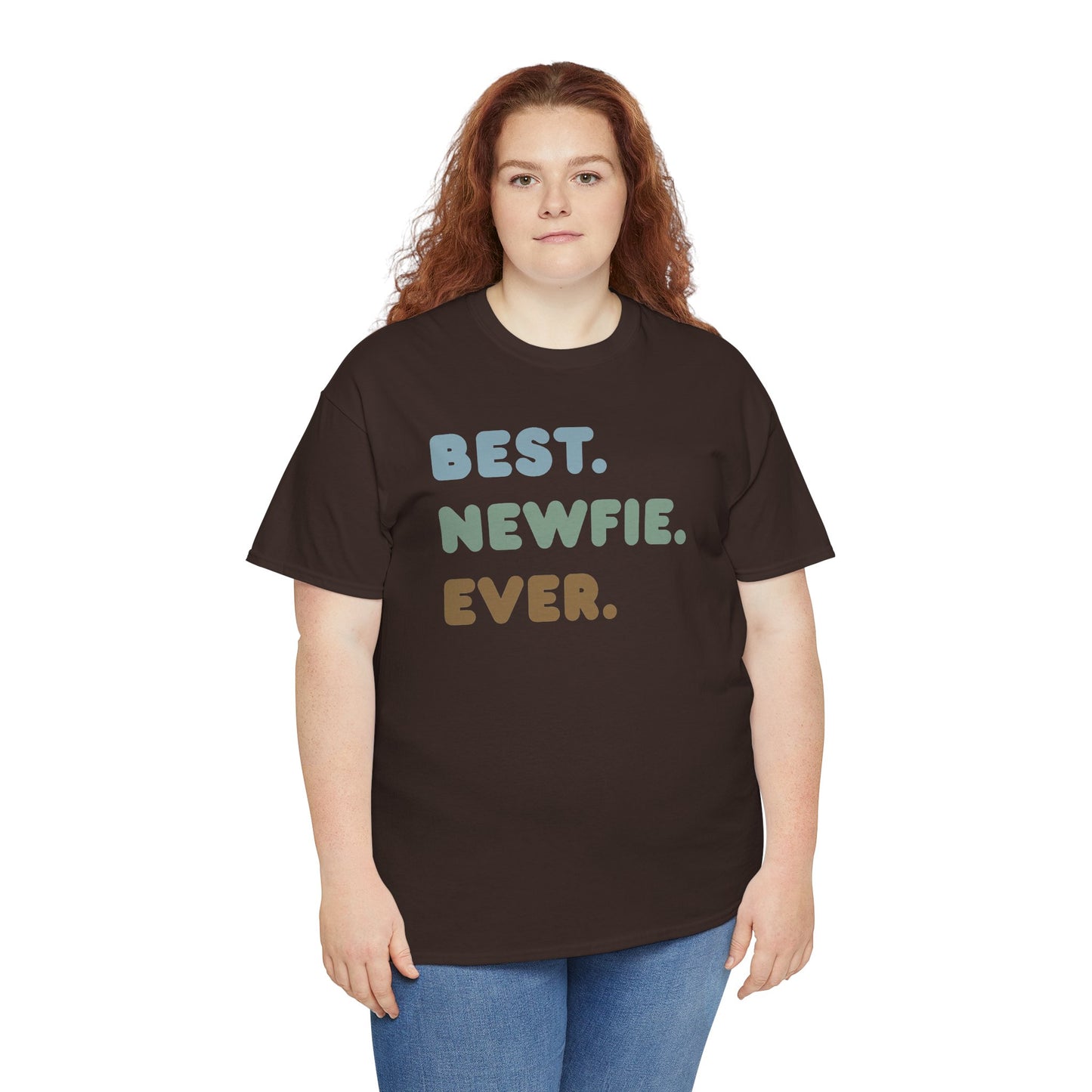 Best Newfie Ever Unisex Heavy Cotton Tee, Gift for Newfoundlander