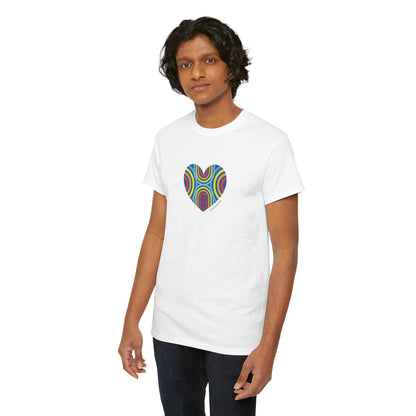 Unisex Heavy Cotton Tee - #HeartsInMotion