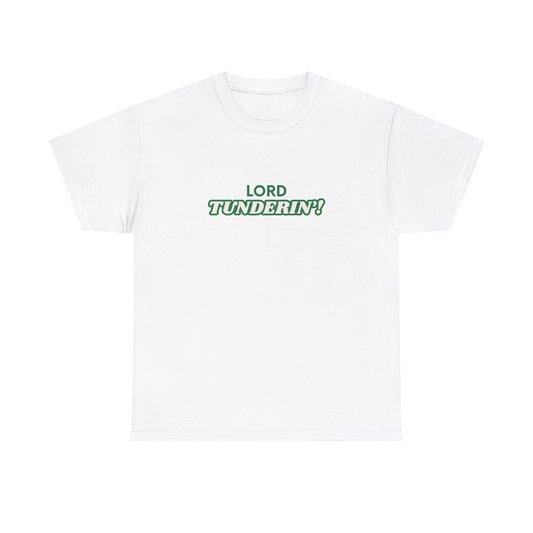 Lord Tunderin' Unisex Heavy Cotton Tee, Funny Graphic Tee, Casual Shirt