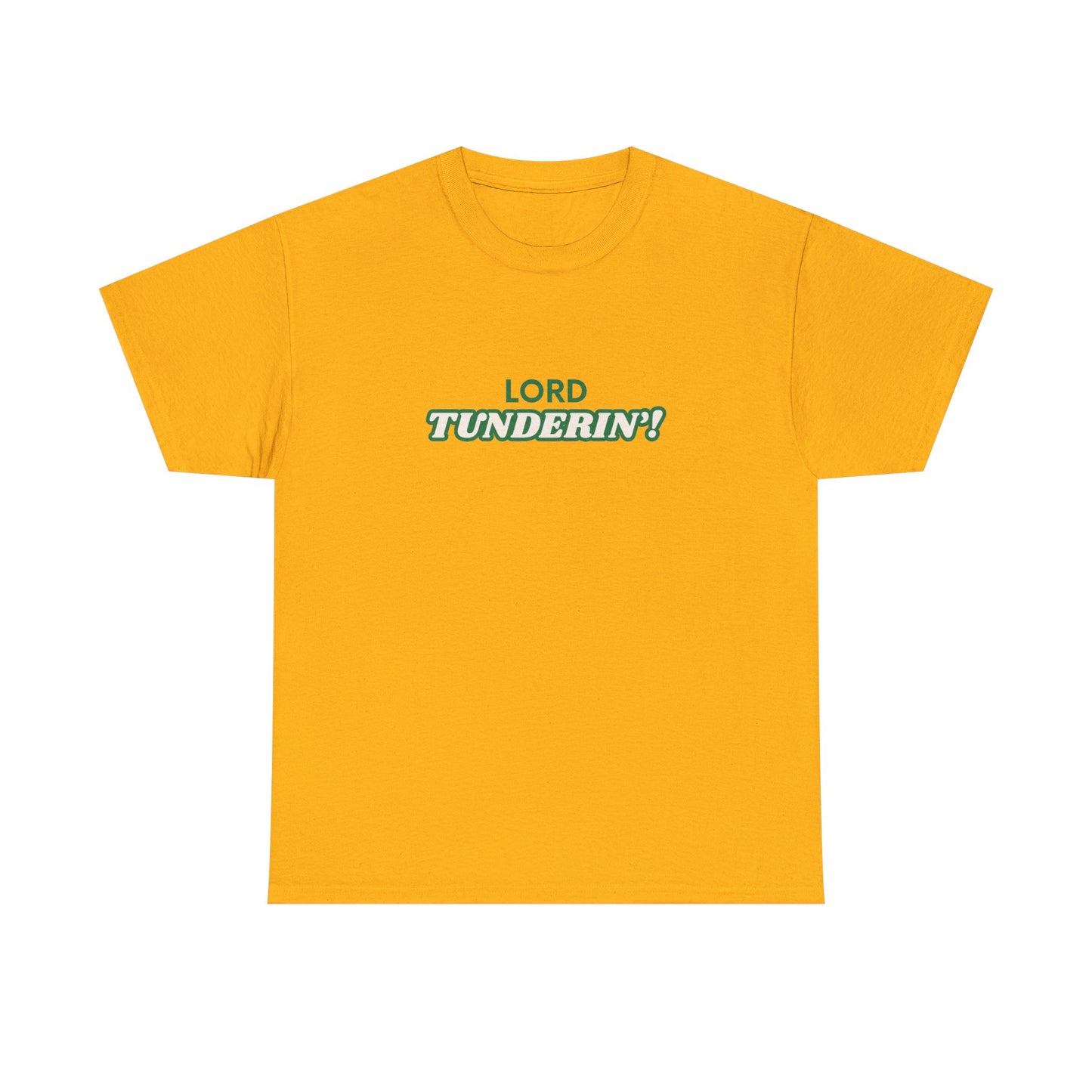 Lord Tunderin' Unisex Heavy Cotton Tee, Funny Graphic Tee, Casual Shirt