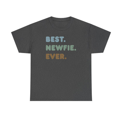 Best Newfie Ever Unisex Heavy Cotton Tee, Gift for Newfoundlander