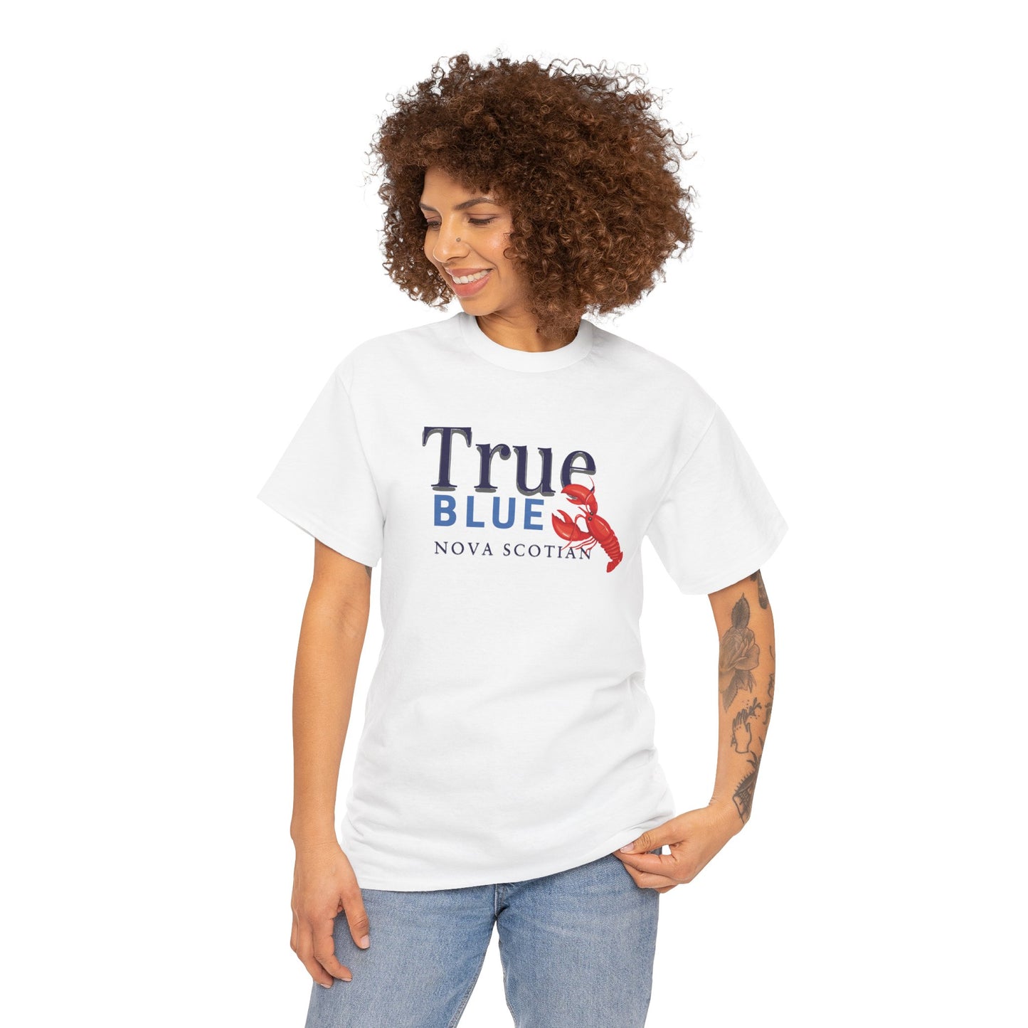 True Blue Nova Scotia Lobster Tee - Maritimer T-Shirt - Lobster Tee