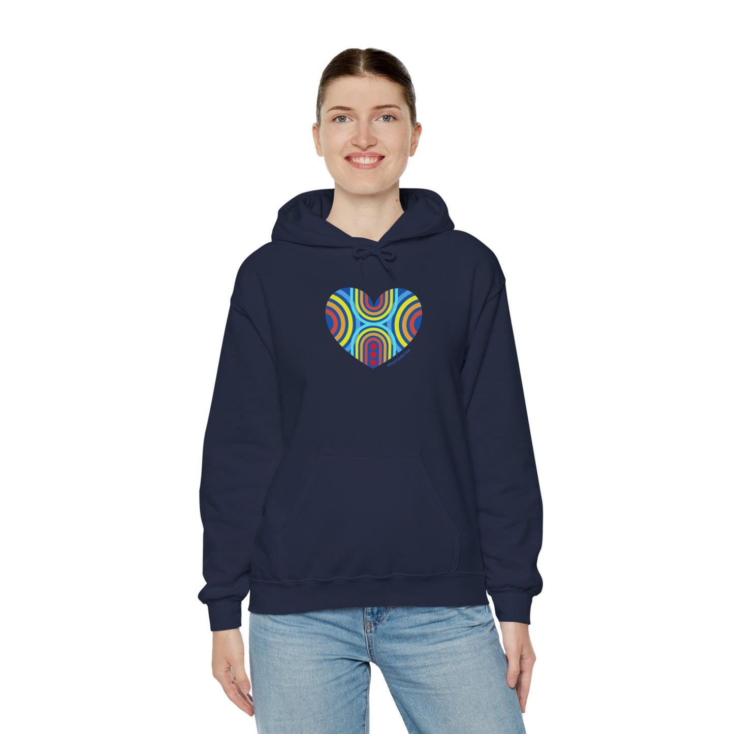 Unisex Heavy Blend™ Hooded Sweatshirt - #HeartsInMotion