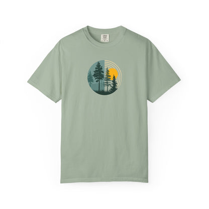 Nature Sunset Unisex Garment-Dyed T-Shirt