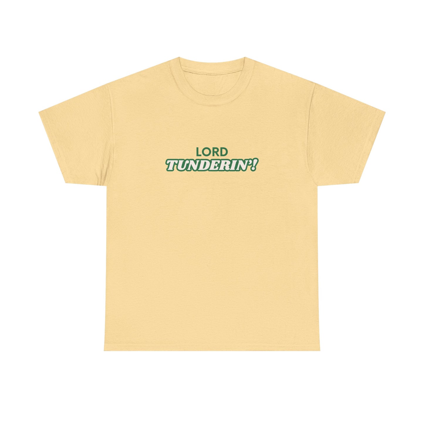 Lord Tunderin' Unisex Heavy Cotton Tee, Funny Graphic Tee, Casual Shirt
