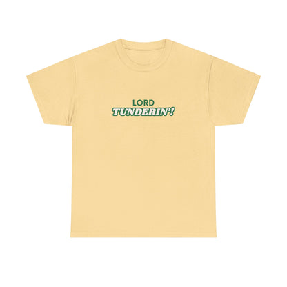 Lord Tunderin' Unisex Heavy Cotton Tee, Funny Graphic Tee, Casual Shirt