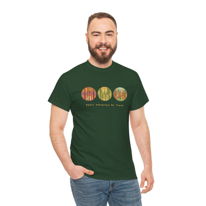 Colorful Tree Unisex Heavy Cotton Tee, Outdoor Lover Shirt, Unique Gift