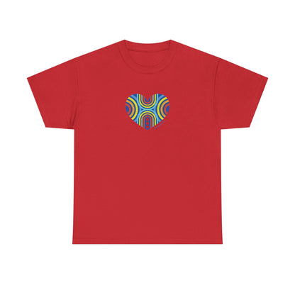 Unisex Heavy Cotton Tee - #HeartsInMotion