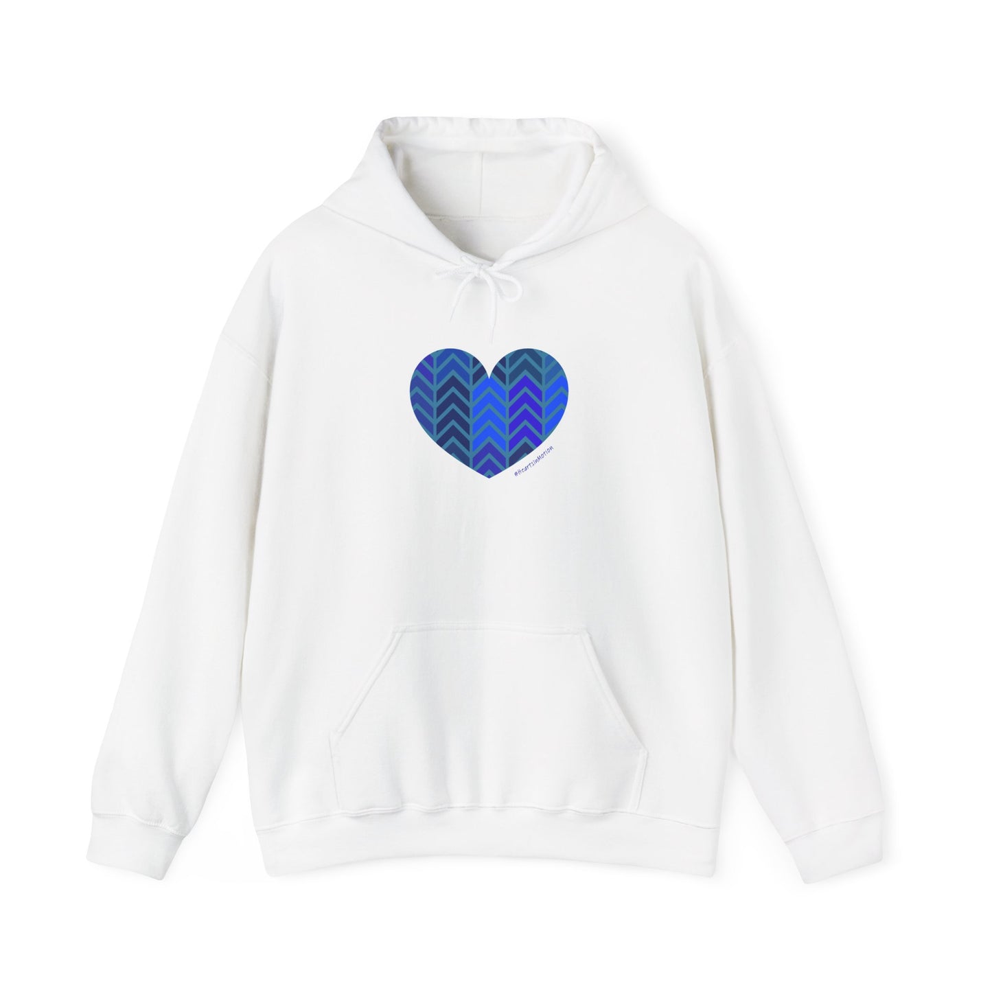 Cozy Heart Patterned Hoodie for Comfort and Style - #HeartsInMotion