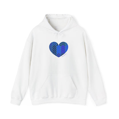 Cozy Heart Patterned Hoodie for Comfort and Style - #HeartsInMotion