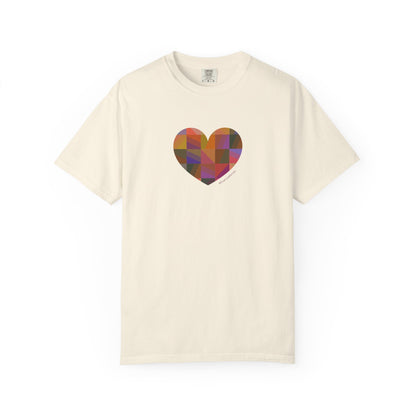 Colourful Heart Unisex T-Shirt - Perfect for Love - #HeartsInMotion