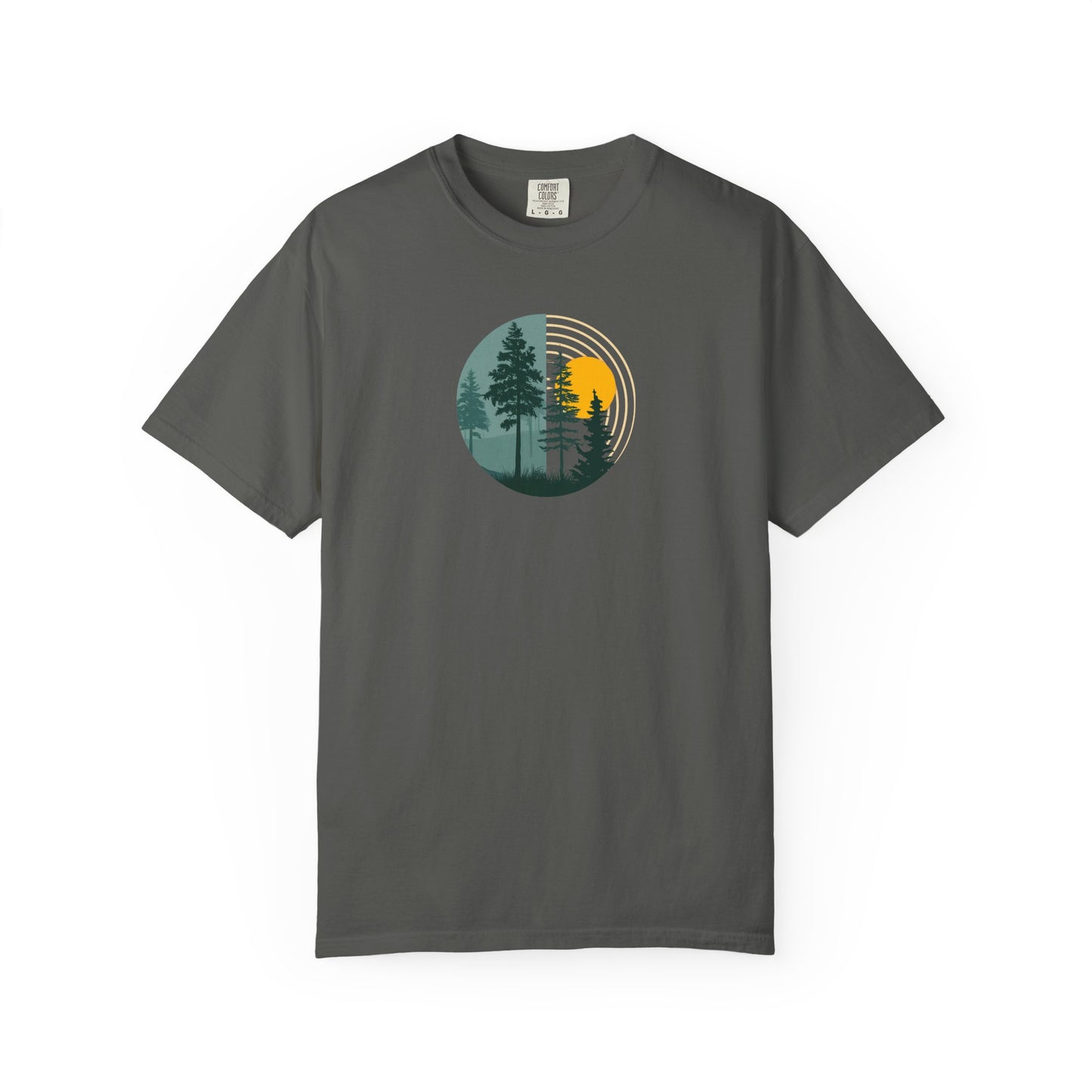Nature Sunset Unisex Garment-Dyed T-Shirt