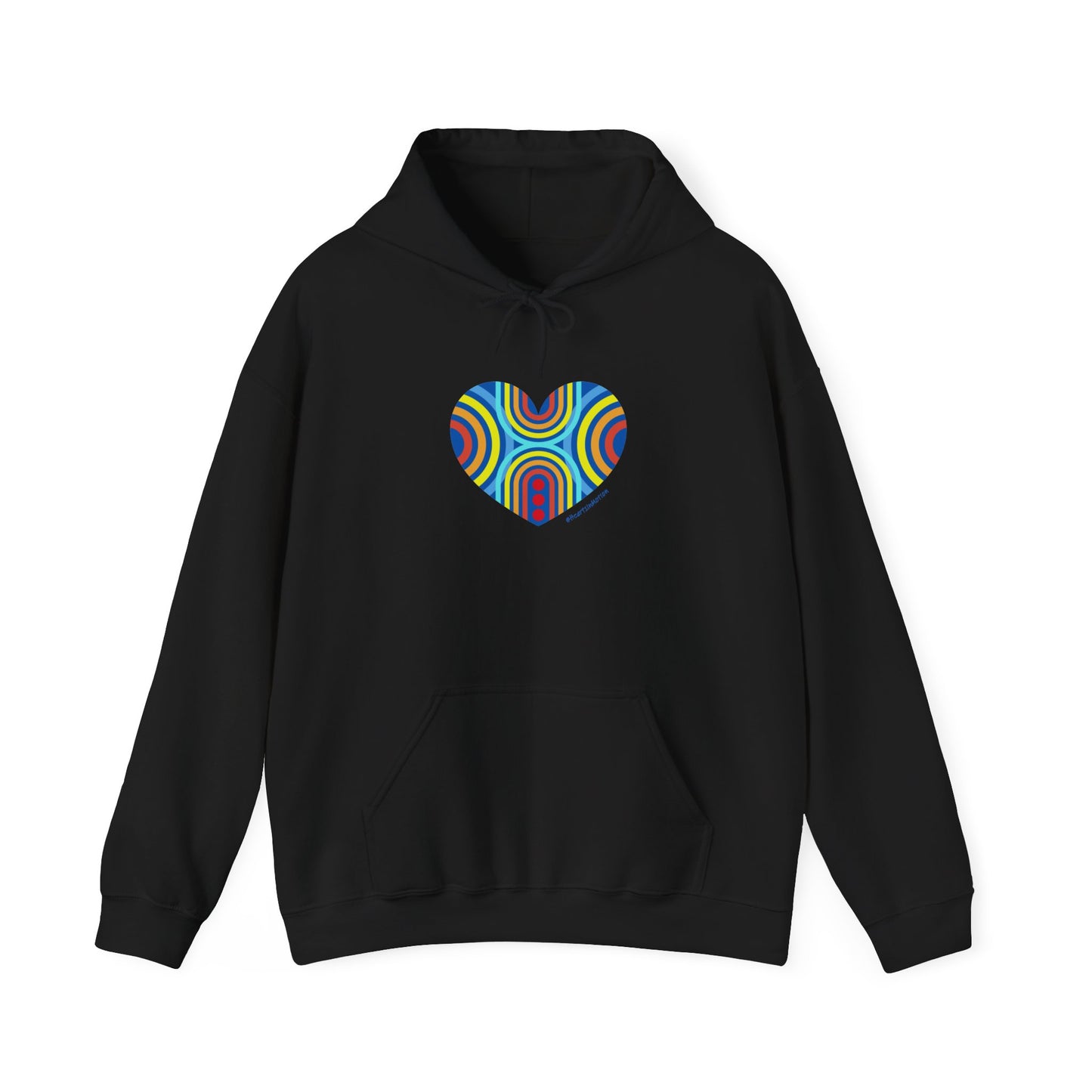 Unisex Heavy Blend™ Hooded Sweatshirt - #HeartsInMotion