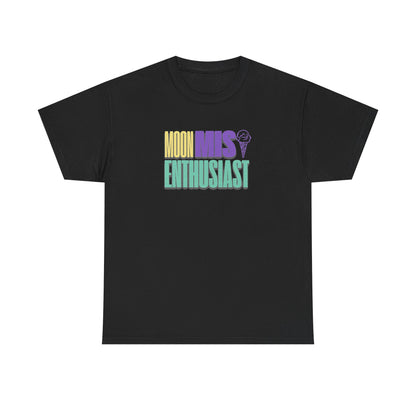 Moon Mist Enthusiast Unisex Heavy Cotton Tee, Graphic Shirt, Ice Cream Lovers