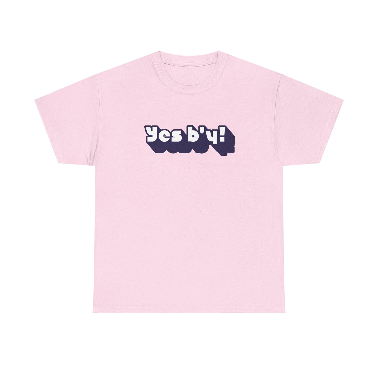 Yes b'y! Unisex Heavy Cotton Tee | Casual Shirt, Gift for Friends, Fun T-shirt
